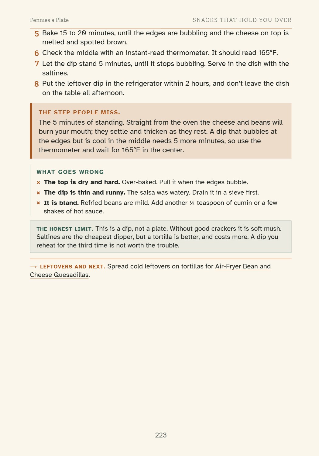 Book page 223: The step people miss, marked for you.